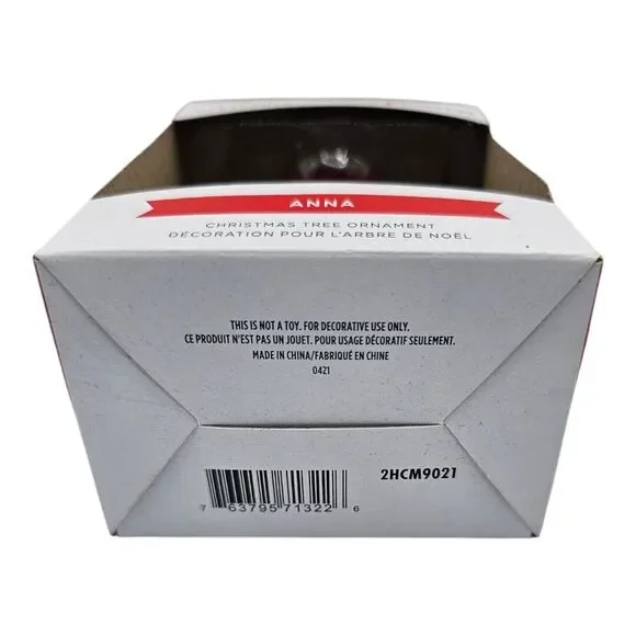 Hallmark Christmas Tree Ornaments Disney Frozen Anna NIB - Picture 3 of 3